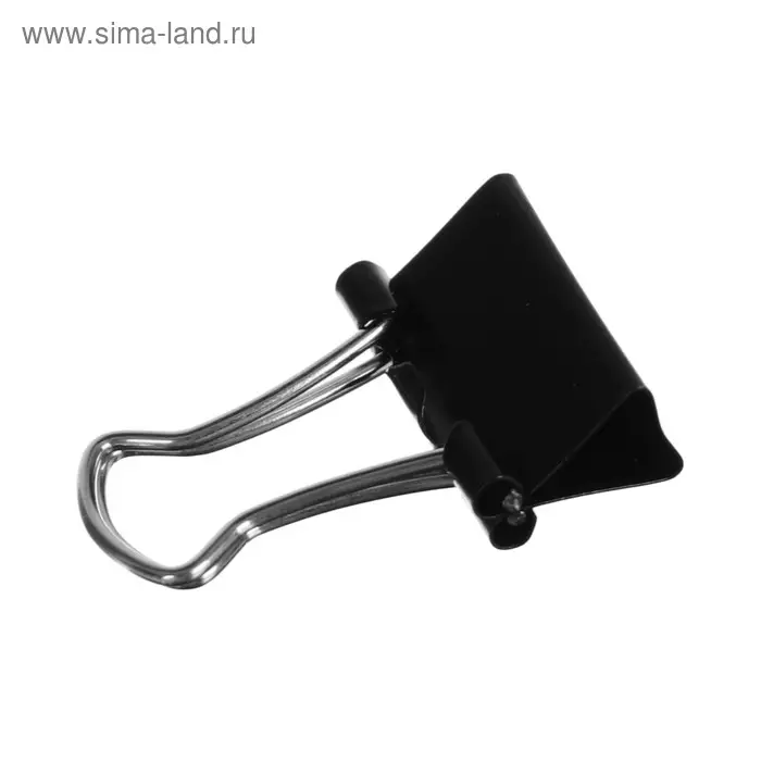 Зажимы для бумаг GLOBUS, 12 шт., 15 мм, чёрные