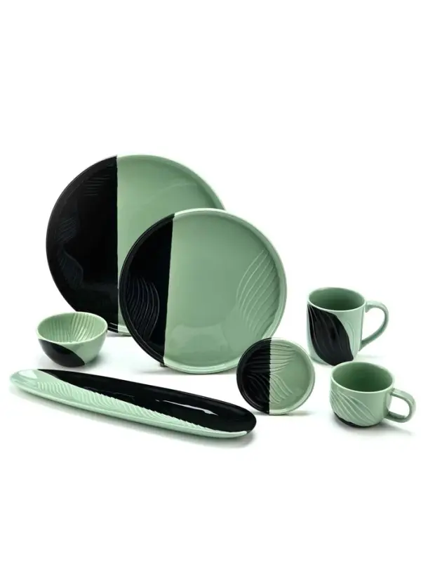 Тарелка суповая керамическая &laquo;Альпы&raquo;, 10&times;5 см, ручная работа