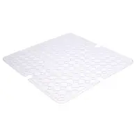 Коврик в раковину противоскользящий тм VETTA Кругляш, 27,5х27,5см, ПВХ, 4 цвета