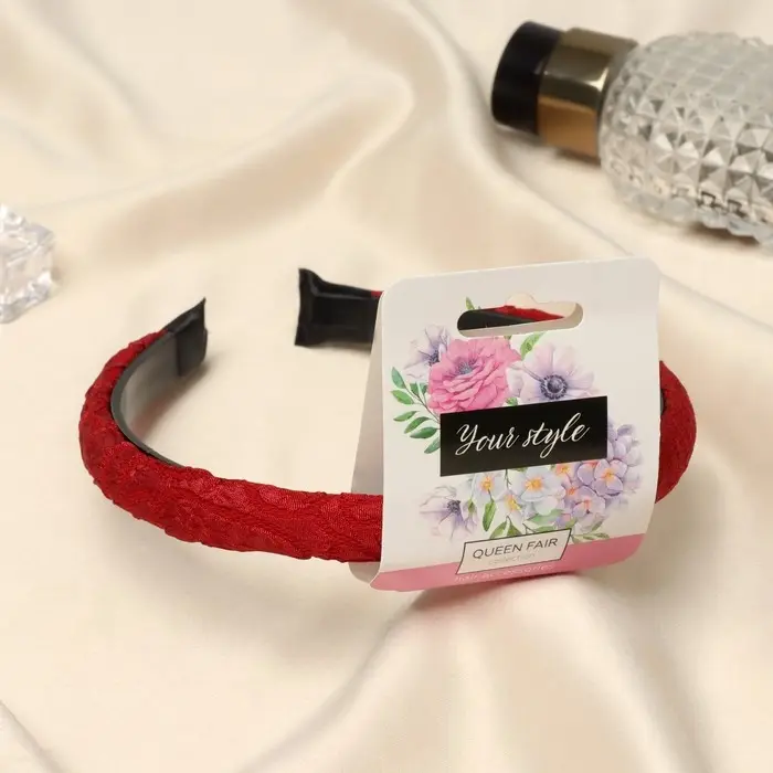 Ободок для волос «Сигрид», текстура, 1.2 см, МИКС Ободок для волос «Сигрид», текстура, 1.2 см, МИКС