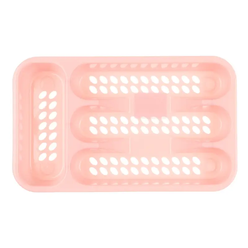 Лоток для столовых приборов тм VETTA Кантри, 4 секции, 33х19,5х4,5см, пластик