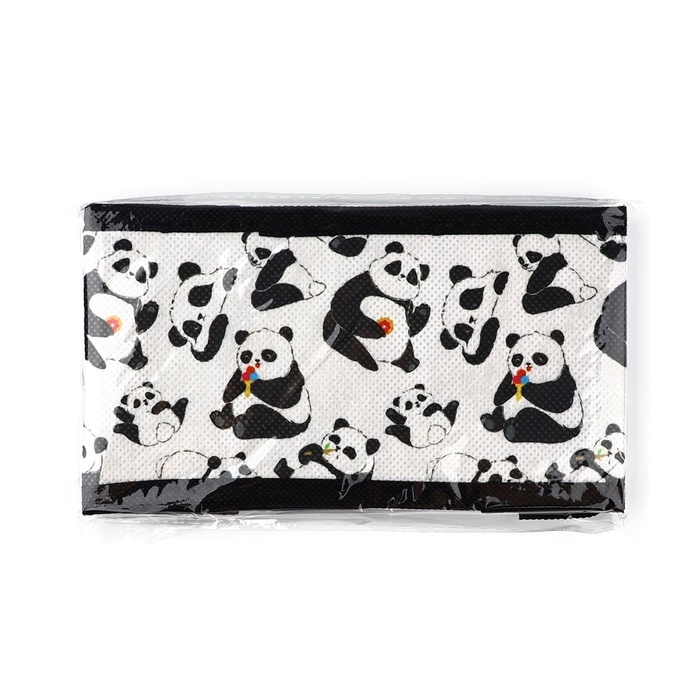 Органайзер для хранения, кофр для белья Органайзер для хранения, кофр для белья "Панды", 10 х 18 х 10 см