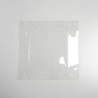 Кондитерская упаковка, коробка для макарун с PVC крышкой, &laquo;Только для тебя&raquo;, 12 х 12 х 3.5 см