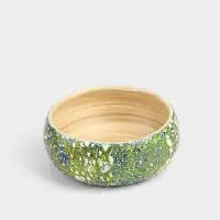 Ваза для фруктов, 15&times;15&times;6 см, бамбук