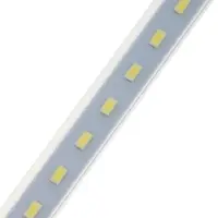 Светильник светодиодный, 1 м, линейка, в корпусе, 12 Вт, 220 В, 1800 Лм, 76 LED, 6500K, SMD5630