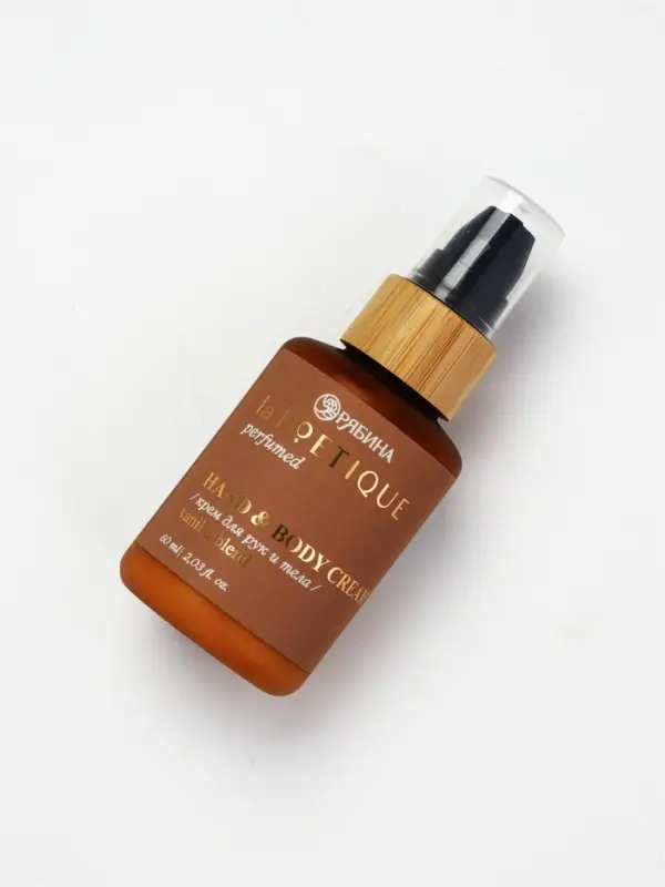 POETIQUE Крем для тела по мотивам аромата "Vanilla blend", 60 мл