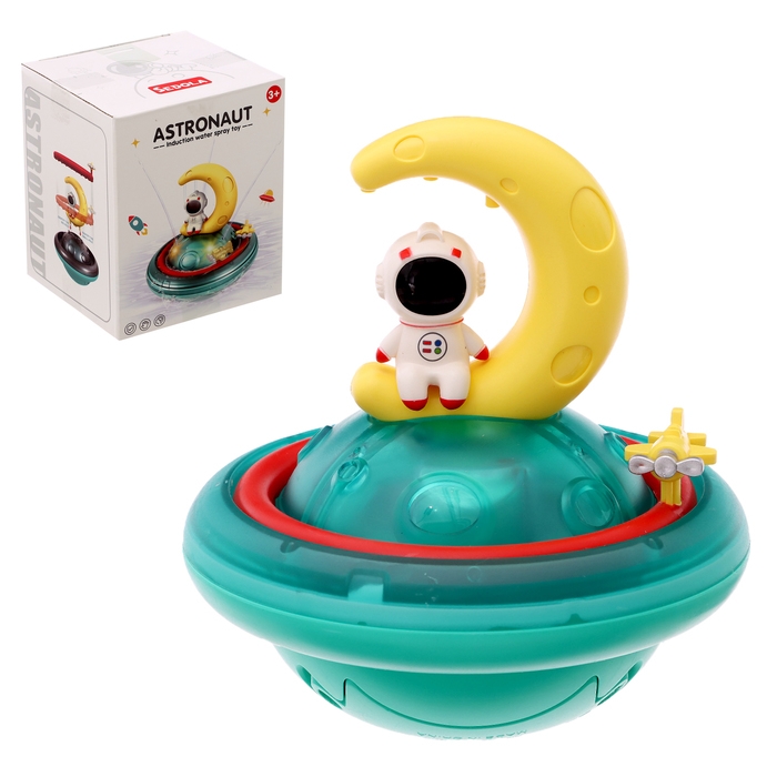 Фонтанчик для ванны «Астронавт», световые эффекты МИКС Фонтанчик для ванны «Астронавт», световые эффекты МИКС