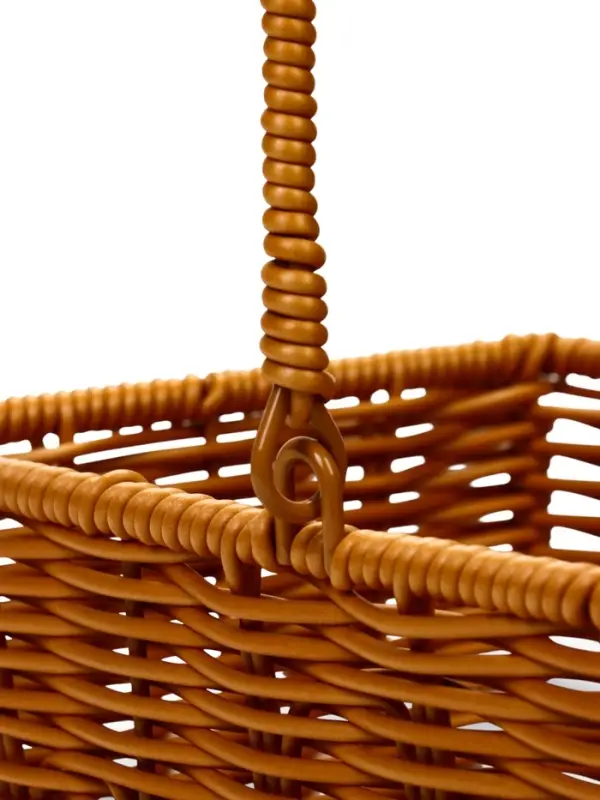 Набор корзин 2 шт 23х11х13  26х17х15 см ручка h=18/18 см металл каркас