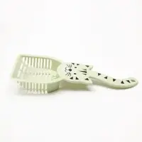 Совок для туалета &laquo;Довольный кот&raquo;, 28&times;12.5 см, пластик, зелёный