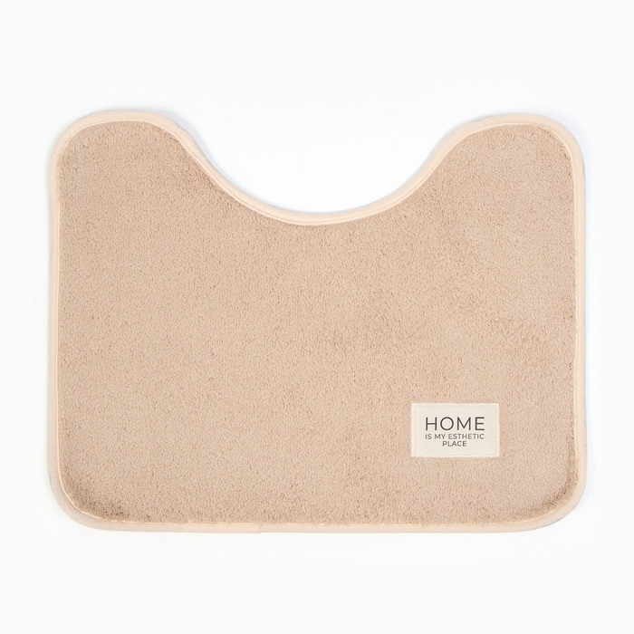 Набор ковриков Этель Стиль 2 шт цвет бежевый, 40х60 см, 40х50 см Набор ковриков Этель Стиль 2 шт цвет бежевый, 40х60 см, 40х50 см