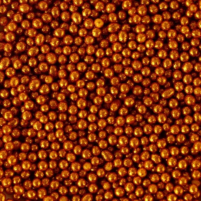 Кондитерская посыпка "Блеск", оранжевая, 50 г