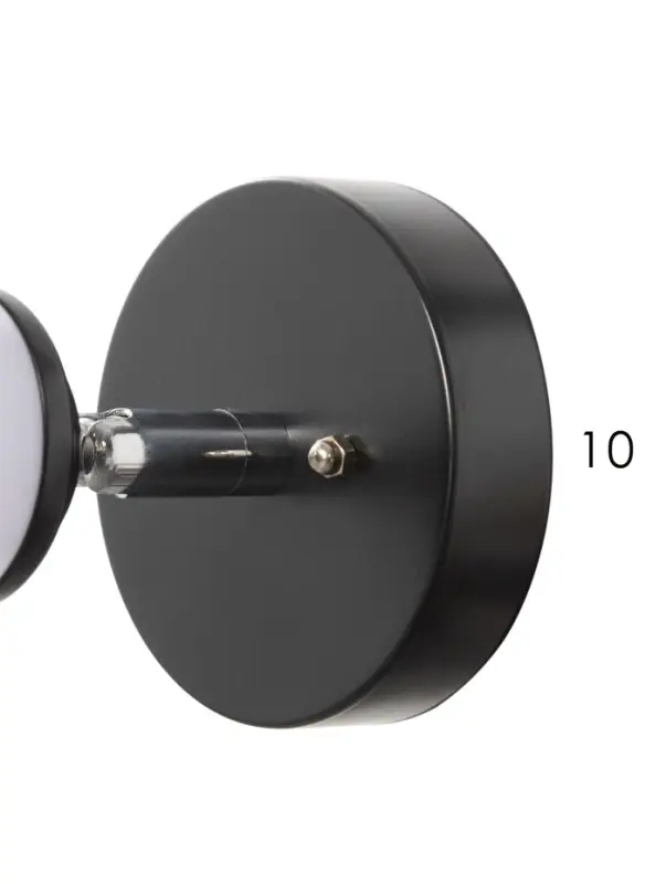 Бра BayerLux 4112/1, 1&times;40 Вт, E27, чёрное, 11&times;18&times;19.5 см