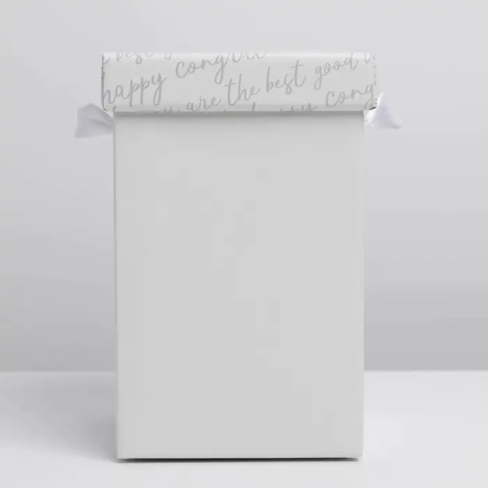 Набор складных коробок 3в1 «Текст», 10 х 18, 14 х 23, 17 х 25 см Набор складных коробок 3в1 «Текст», 10 х 18, 14 х 23, 17 х 25 см