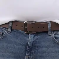 Пряжка для ремня, 5.5&times;5.2 см, 40 мм, цвет чёрный никель