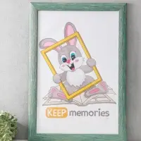 Фоторамка для фото 40&times;60 см Keep memories Luxe Elegance, пластик, морской, (пластиковый экран)