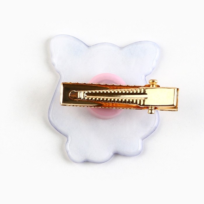 Заколка для волос вертящаяся «Милашка чиби», 3 х 3 см Заколка для волос вертящаяся «Милашка чиби», 3 х 3 см