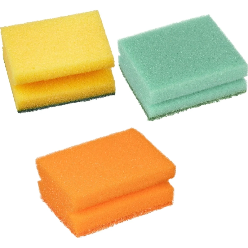 Губки для посуды Luscan 90х65х38 мм 2 шт/уп