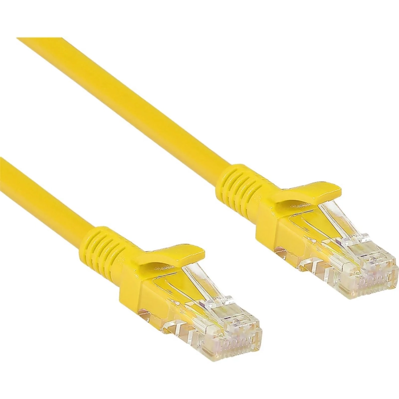 Патч-корд ExeGate UTP-RJ45-RJ45-5e-1,5M-YL, 5e, 1.5м, желтый <EX258668RUS