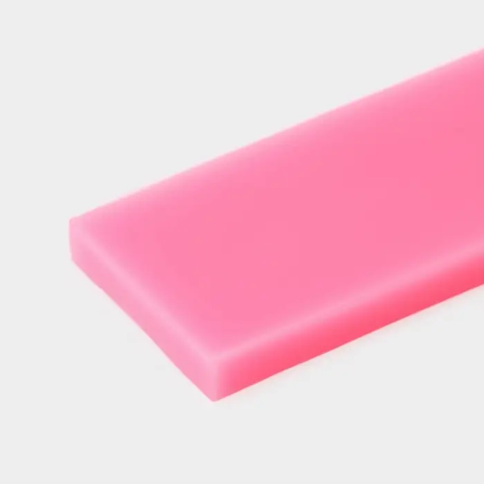 Молд «Бусы», силикон, 15.5×4.5×1.3 см, розовый