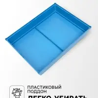 Клетка для грызунов "Сеня 3-1", 49&times;36&times;51 см, цвет МИКС