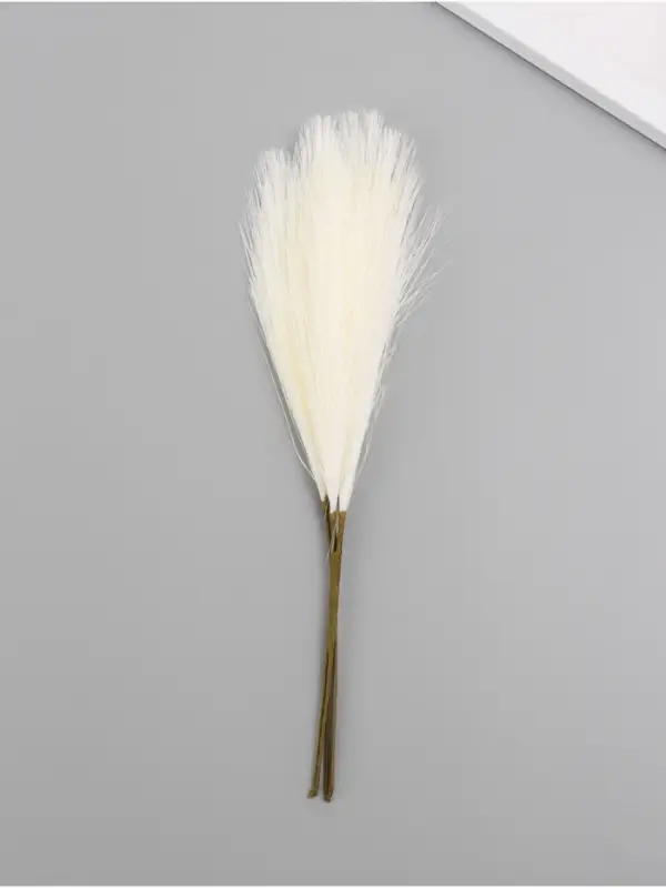 Искусственное растение для творчества Искусственное растение для творчества "Ковыль" молочный 29 см