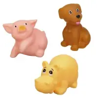 Резиновые игрушки для ванны &laquo;Малыши&raquo;, с пищалкой, в наборе 14 шт., Крошка Я