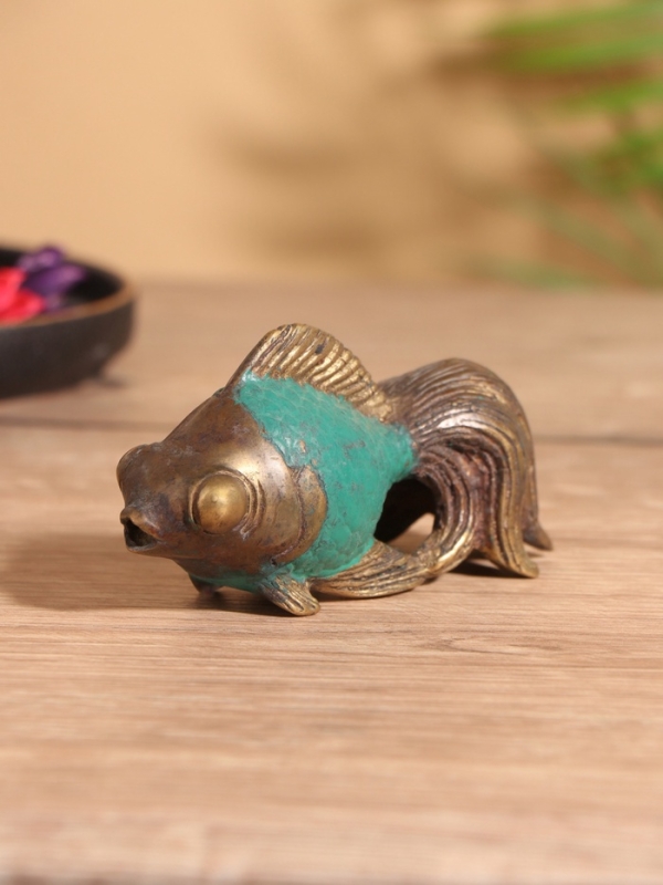 Сувенир бронза "Рыбка" 11х5х5 см