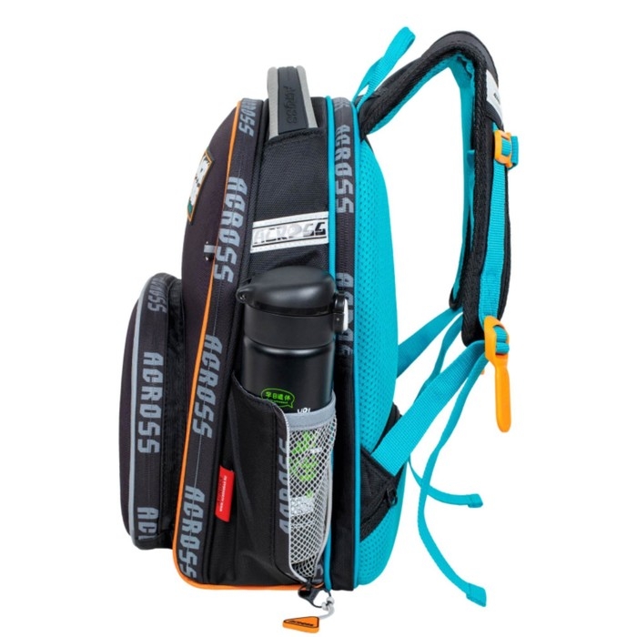 Рюкзак школьный 37 х 28 х 12 см, эргономичная спинка, Across 194 Рюкзак школьный 37 х 28 х 12 см, эргономичная спинка, Across 194