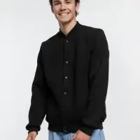 Бомбер Graduate, черный, размер M