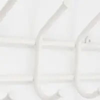 Вешалка настенная &laquo;Норма&raquo;, белая