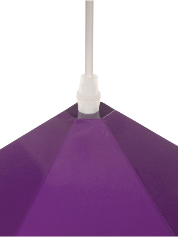 Светильник Edward 1х40Вт Е27 пр-1м темно-фиолетовый 38х38х25см Светильник Edward 1х40Вт Е27 пр-1м темно-фиолетовый 38х38х25см