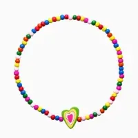 Бусы детские &laquo;Выбражулька. Бабочка, сердце, цветок&raquo;, МИКС