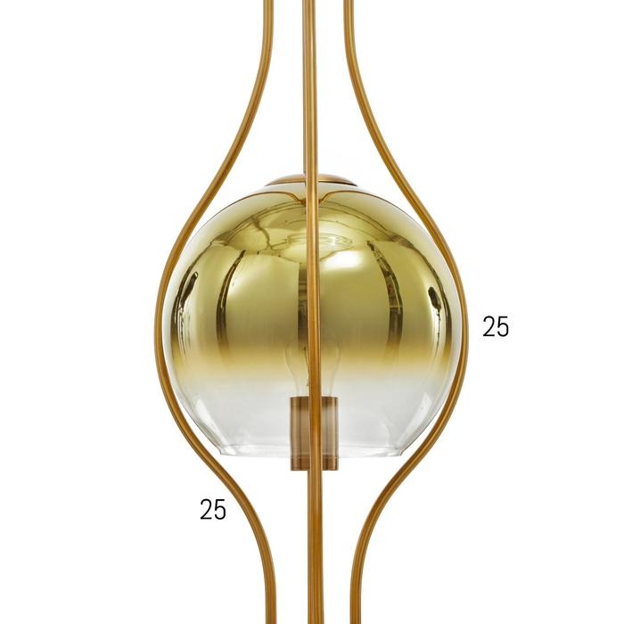 Светильник BayerLux 88509/1 E27 40Вт золото 26х26х70-170 см