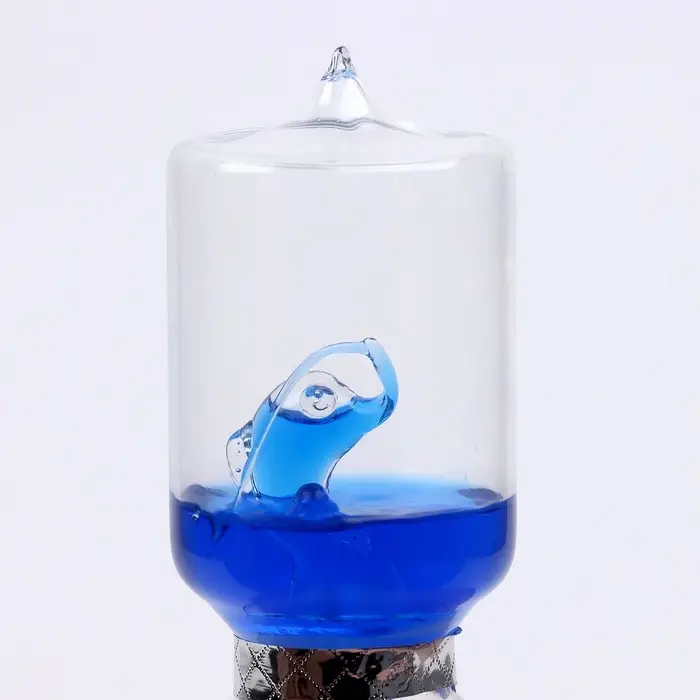 Тепловой фонтан, антистресс, синий