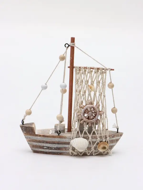 Сувенир интерьерный &laquo;Лодочка рыбака&raquo; 16.5&times;4.2&times;18 см