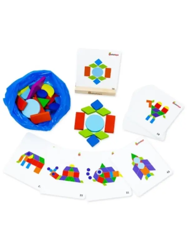 Мозаика &laquo;Фигурки&raquo; Alatoys, 47 фигурок, 72 задание, 3+