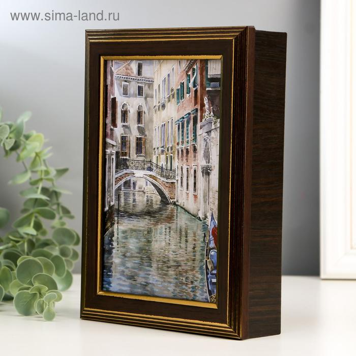 Ключница Ключница "Венеция" венге 15х21 МИКС