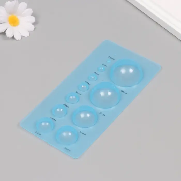 Линейка-шаблон для квиллинга &laquo;Круги&raquo; 18&times;9&times;2.5 см