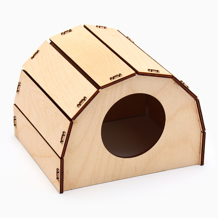 Домик для грызунов 12 х 9 х 13 см Домик для грызунов 12 х 9 х 13 см