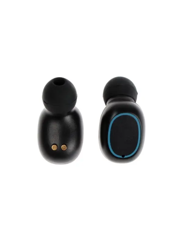 Наушники беспроводные VBT 1.16, TWS, вакуумные, Bluetooth 5.0, 40/250 мАч, с фонариком, чёрные