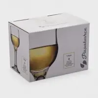 Набор рюмок для ликёра Paşabah&ccedil;e Tulipe, 55 мл, 6 шт., стекло, прозрачный