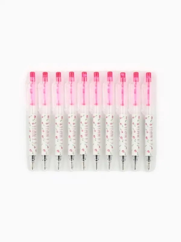 Ручка мини автоматическая "С 8 марта", синяя паста