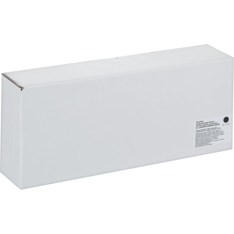 Тонер-картридж Retech TN-2335 чер. для Brother HL-L2300DR/2740DWR/2540DNR