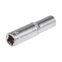 Головка торцевая 1/4"DR шестигранная 7мм, L=50мм