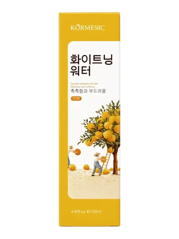 Тоник для лица для выравнивания цвета кожи Kormesic, 130 мл