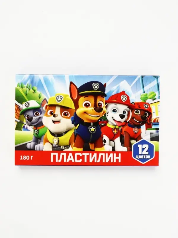 Пластилин 12 цветов, 180 г, Щенки &laquo;Щенки&raquo;