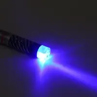 Лазерная указка &laquo;Мастер К&raquo;, с карабином, 2 LED, 7&times;1.5 см