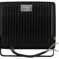 Прожектор светодиодный ДО-100 Вт 6500К 8000 Лм IP65 черный 100w холодный 200-240В LPR-023-0-65K-100