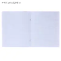 Тетрадь 36 листов в клетку Calligrata "Фэшн", обложка мелованный картон, блок офсет, МИКС