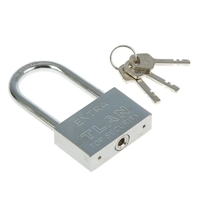 Замок навесной, тип 6, 7&times;70 мм, длинная дужка